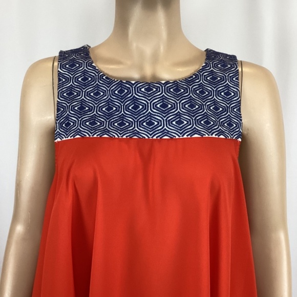 THML embroidered tank sleeveless top size‎  Large - Picture 7 of 7